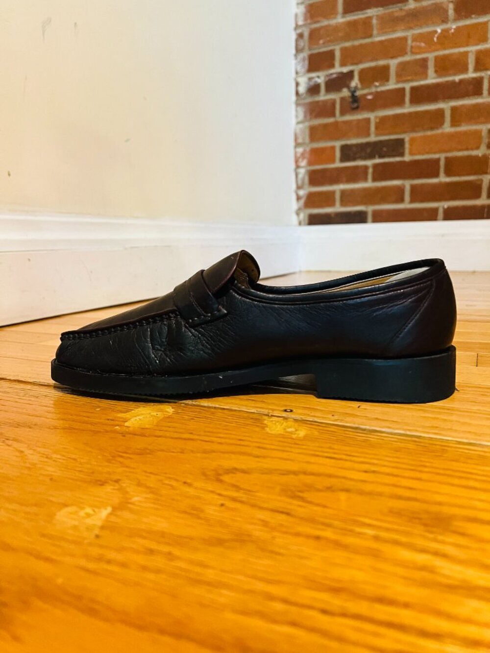Vintrage Bally Switzerland Slip On Tassel Loafers Drivers Shoes Size 9.5 EEE - Picture 8 of 16